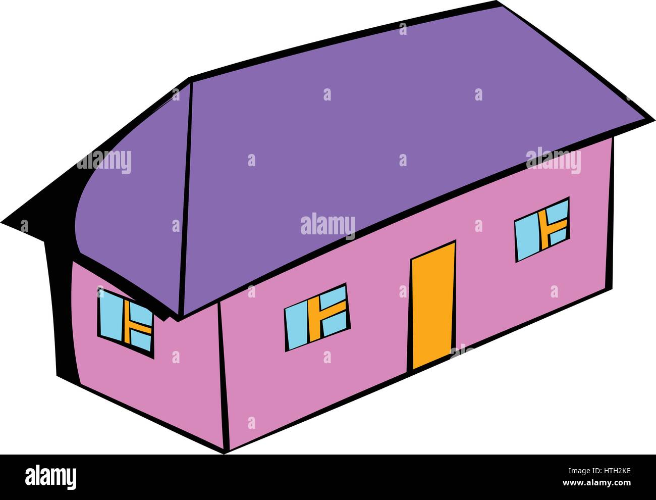 Small cottage icon, icon cartoon Stock Vector Image & Art - Alamy
