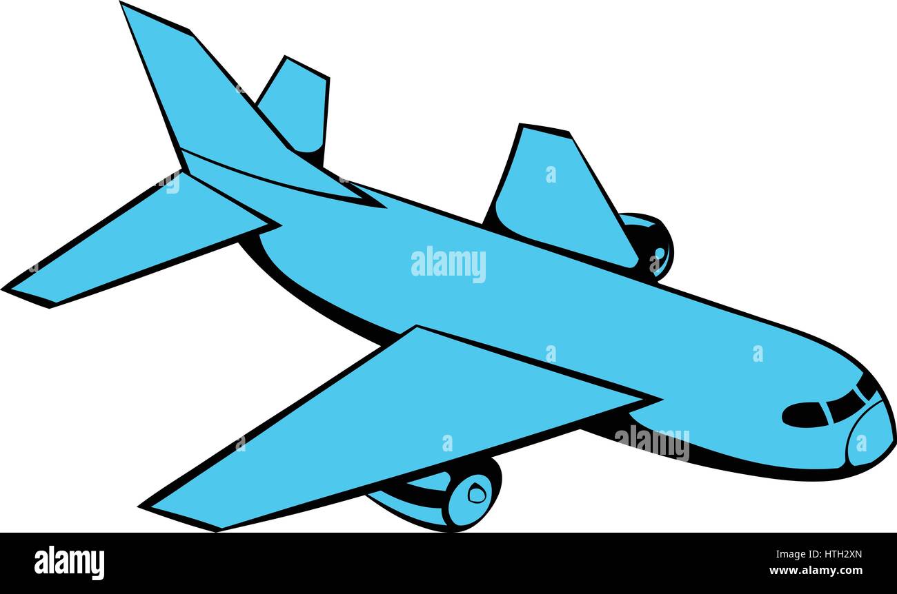 Passenger airplane icon, icon cartoon Stock Vector Image & Art - Alamy