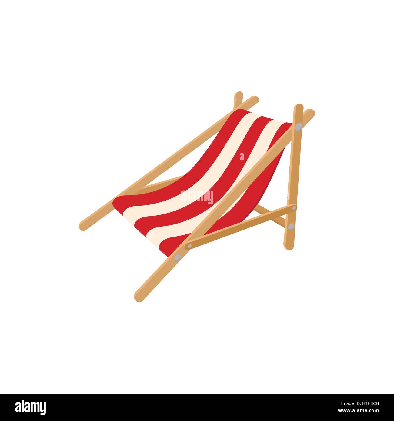 Beach chaise icon, cartoon style Stock Vector Image & Art - Alamy
