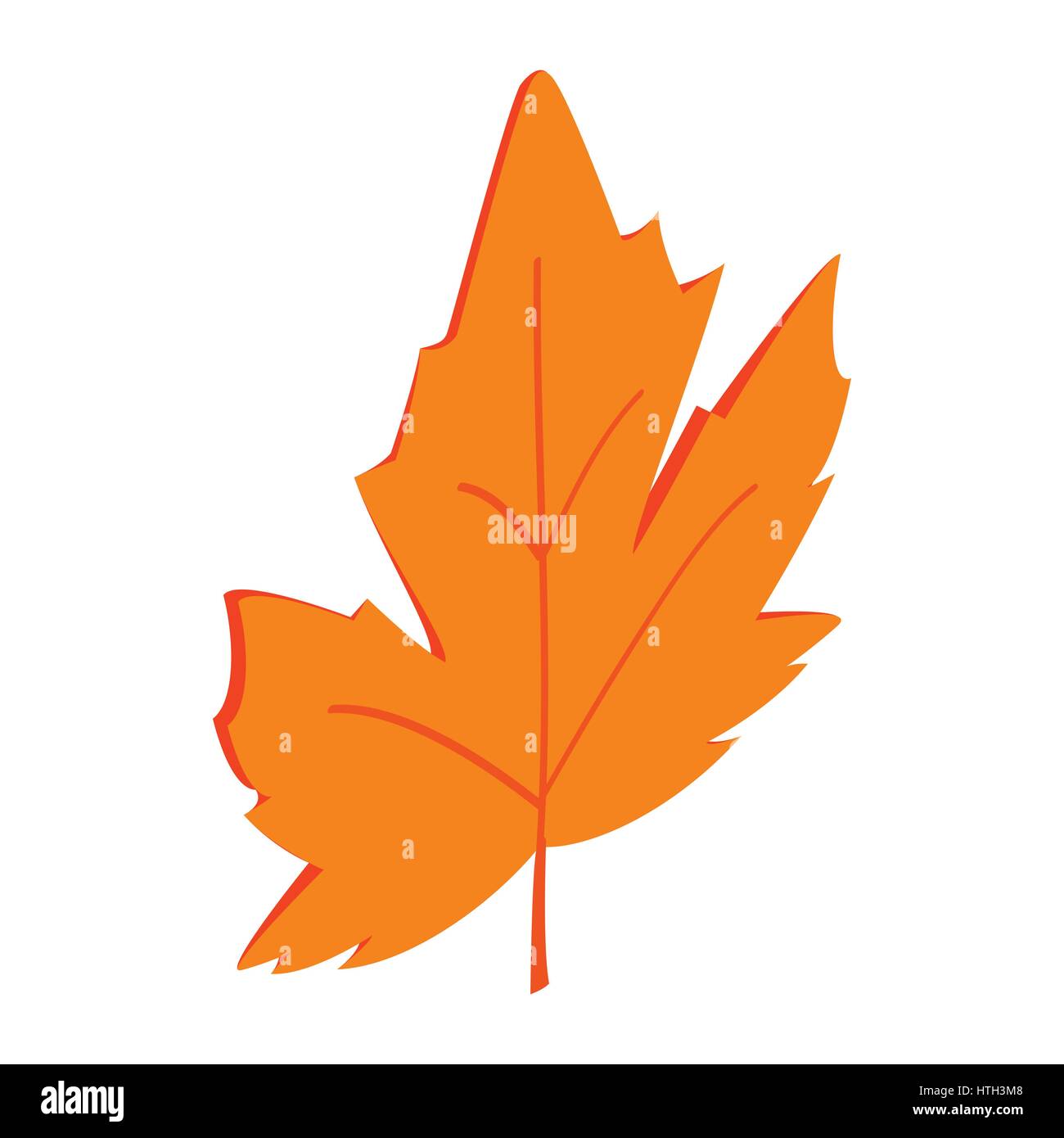 Maple leaf icon, isometric 3d style Stock Vector Image & Art - Alamy
