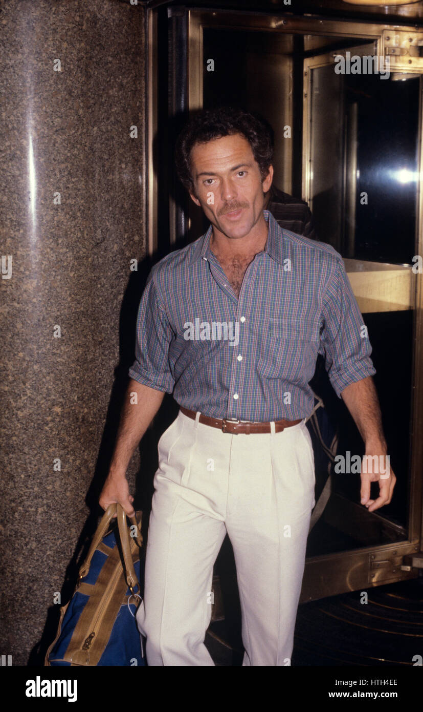 American actor Bruce Weitz photographed in 1983 Stock Photo - Alamy