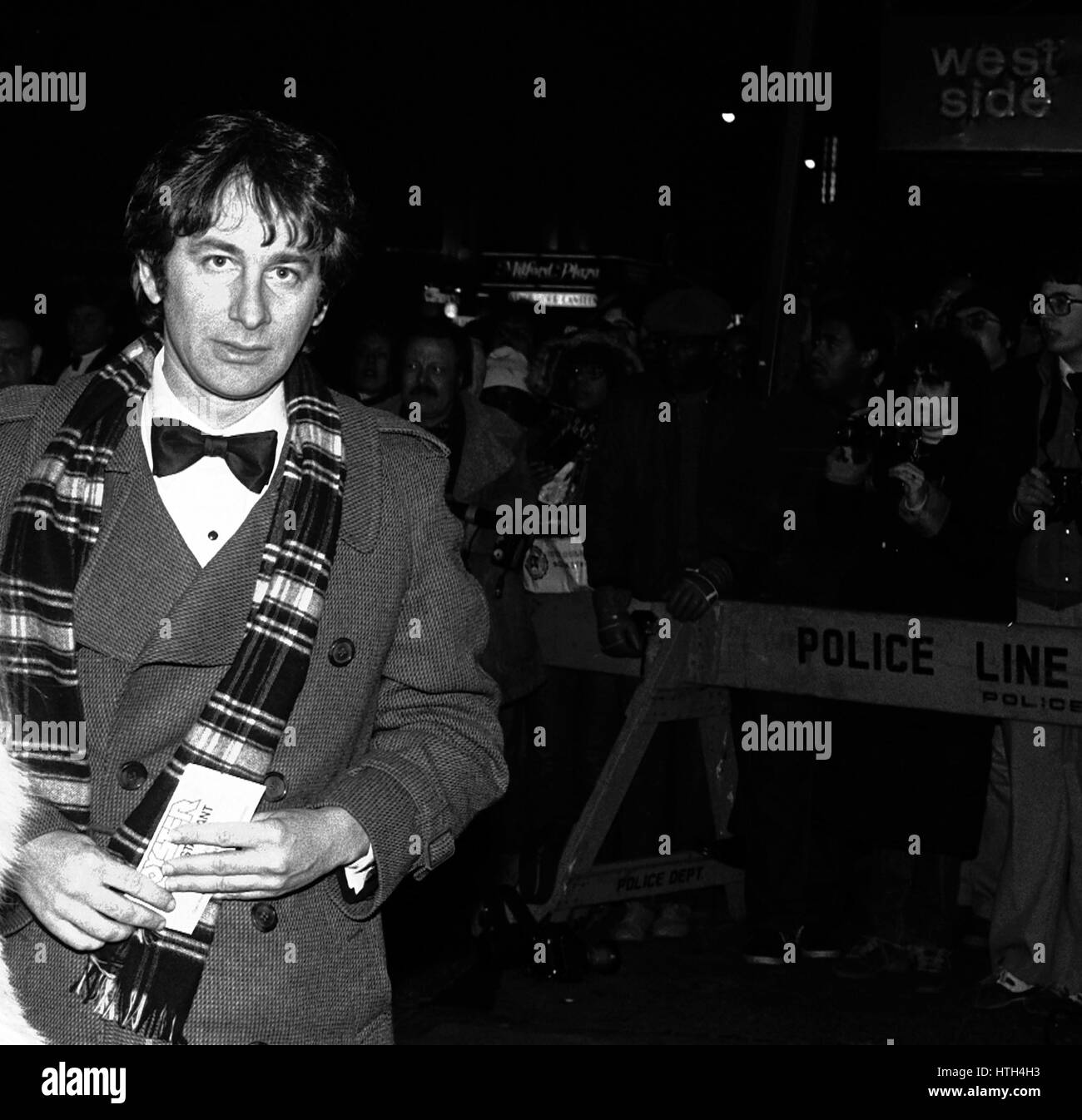 Steven Spielberg attending the Opening Night Performance of thye new Broadway Hit Musical DREAMGIRLS at the Imperial Theatre in New York City December 20, 1981 Stock Photo