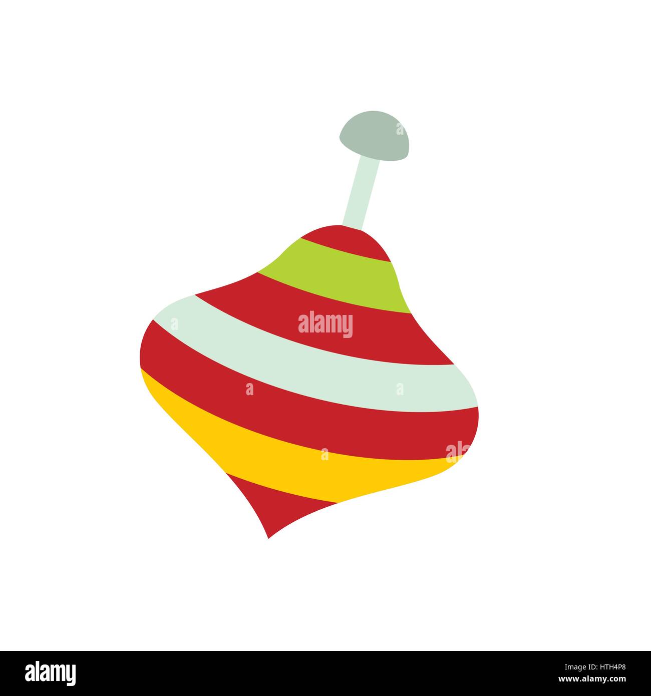 Toy spinning top icon Stock Vector Image & Art Alamy