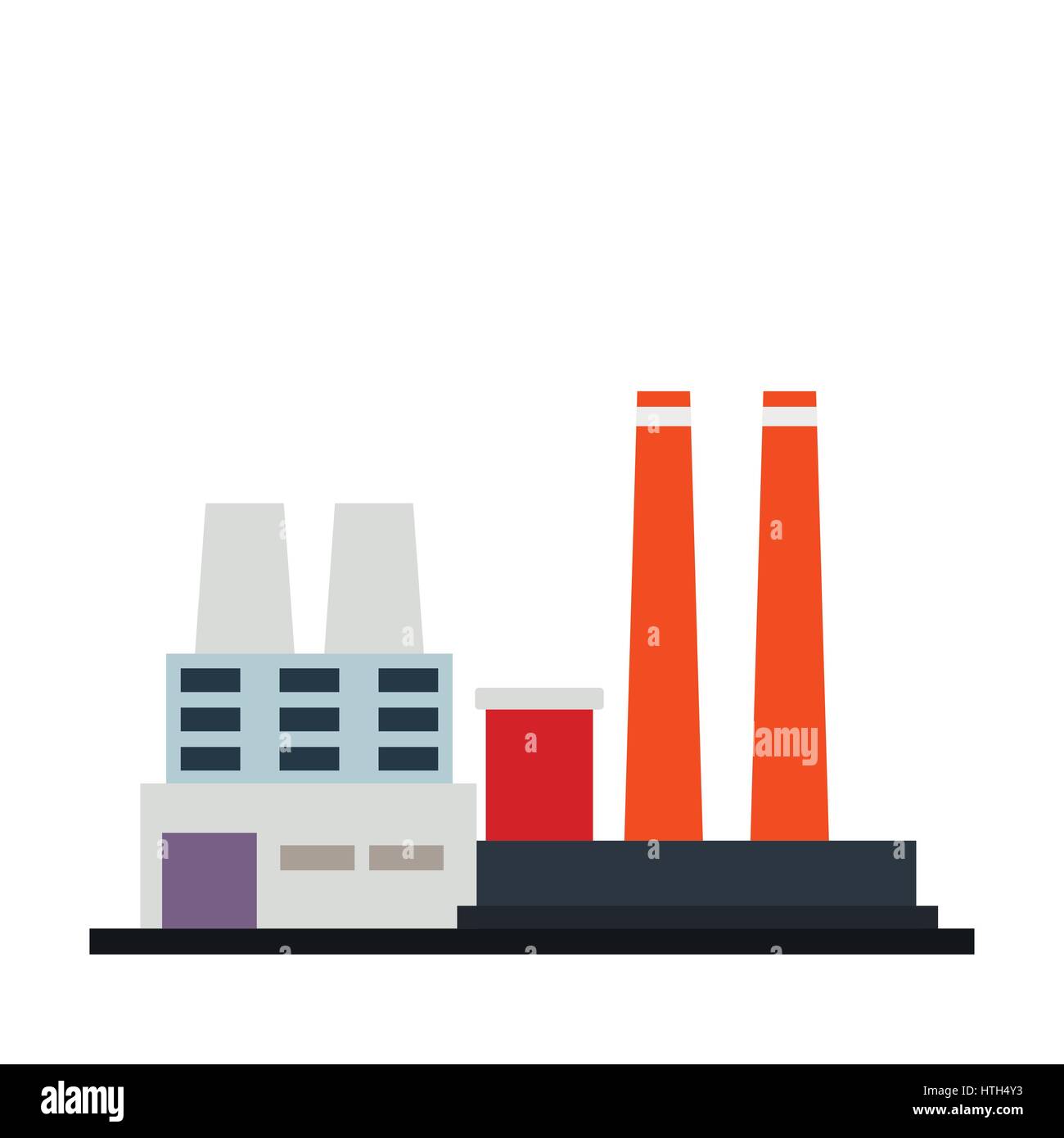 Factory building icon Stock Vector Image & Art - Alamy