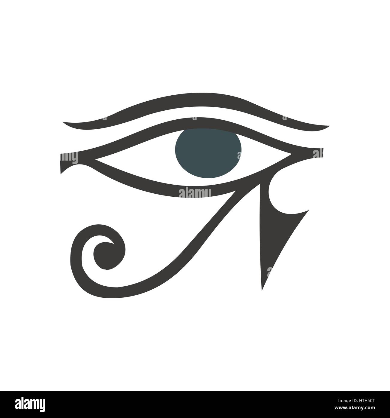 Eye of Horus icon, flat style Stock Vector Image & Art Alamy