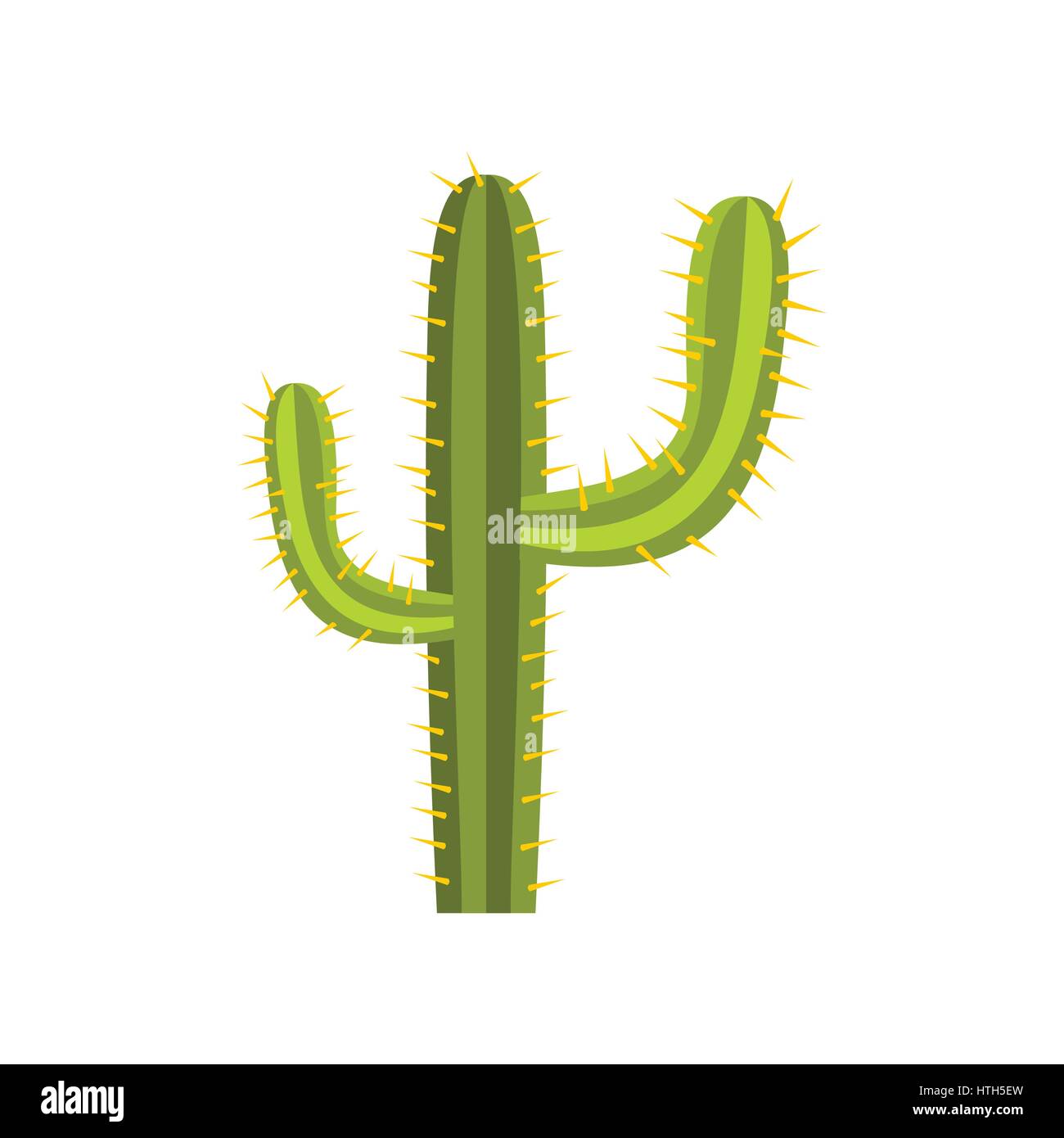 Cactus icon, flat style Stock Vector Image & Art - Alamy