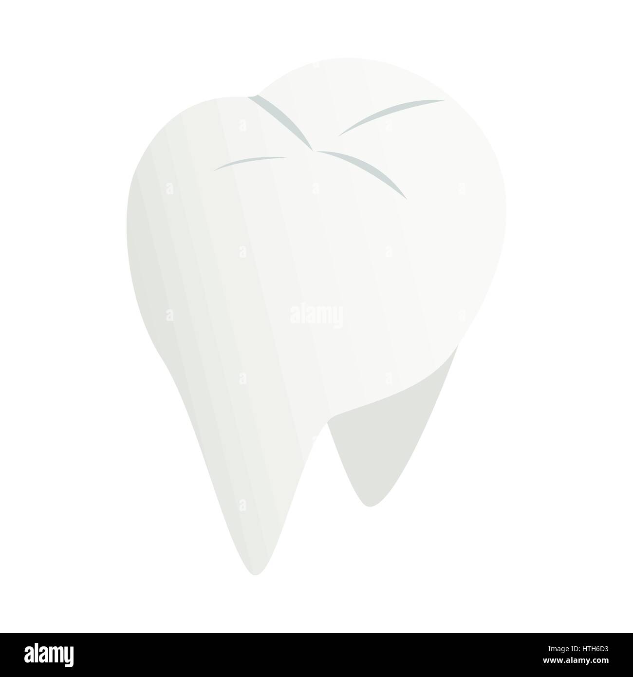 White tooth icon, isometric 3d style Stock Vector Image & Art - Alamy
