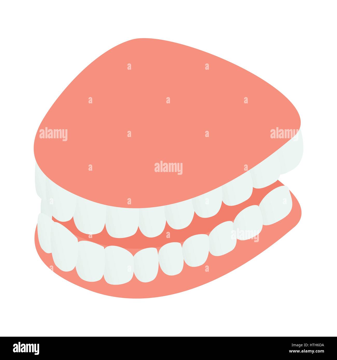 Dental jaw model icon, isometric 3d style Stock Vector Image & Art - Alamy