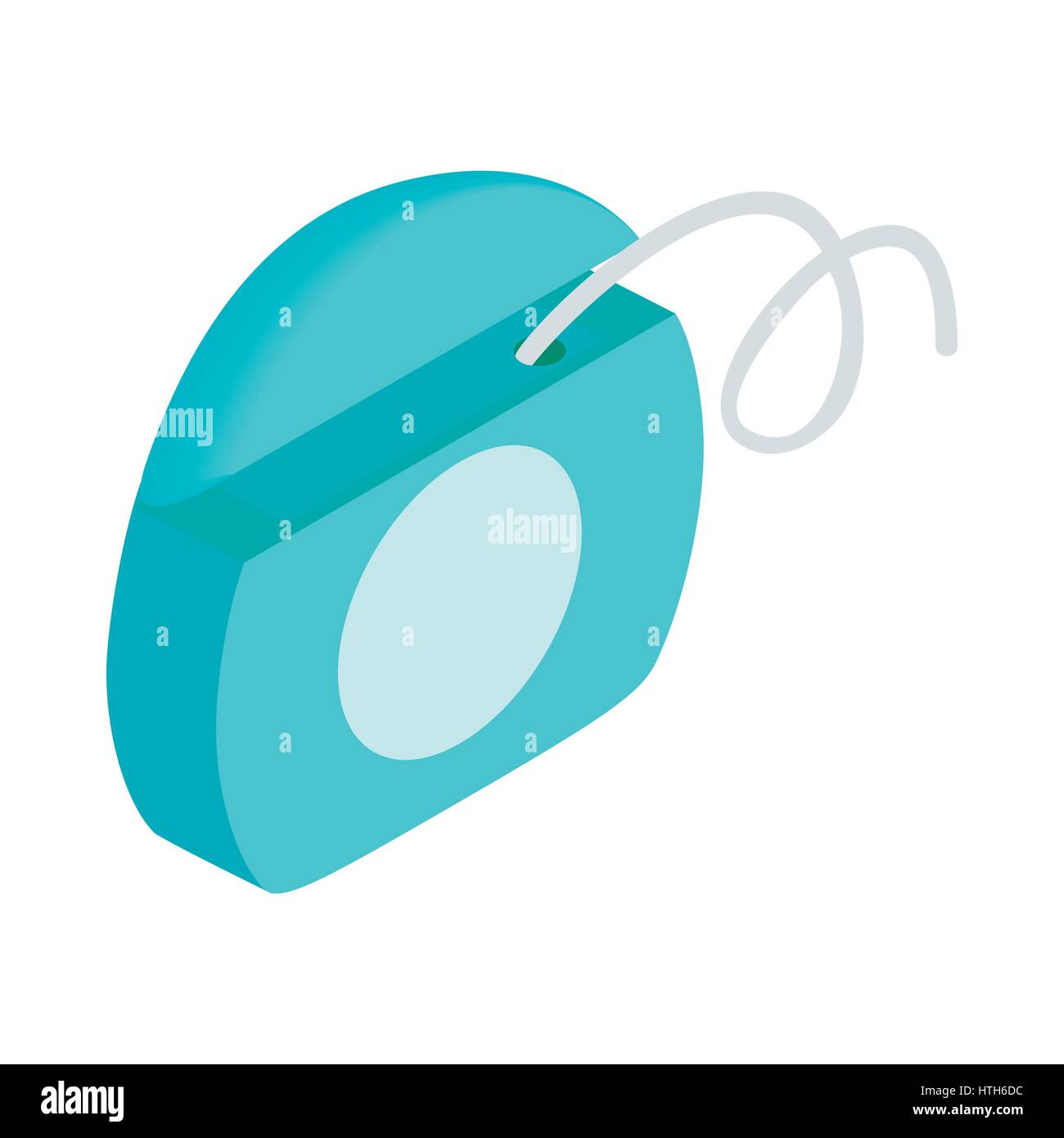 Dental floss icon, isometric 3d style Stock Vector Image & Art - Alamy