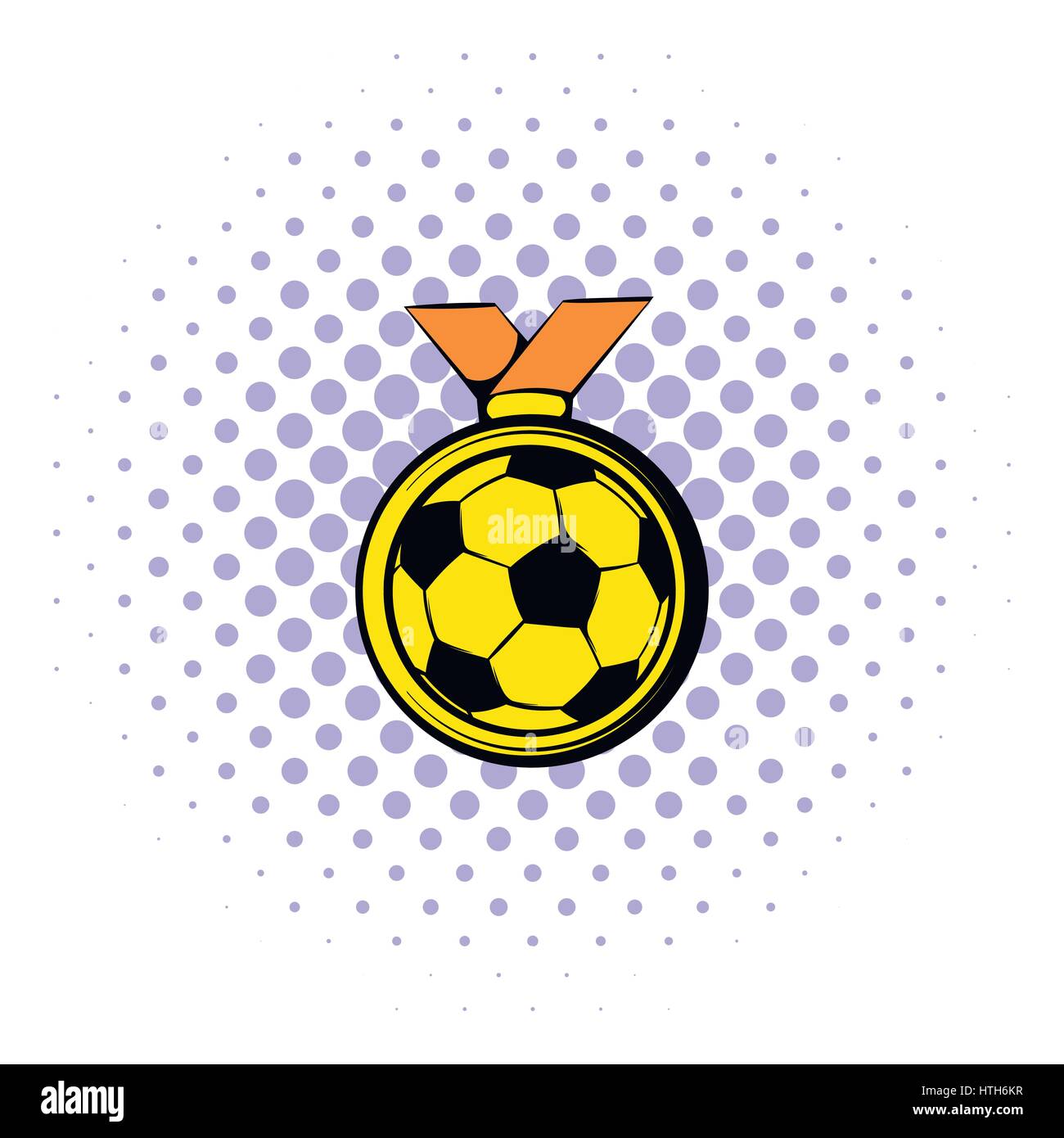 Graphic medal honor soccer hi-res stock photography and images - Alamy