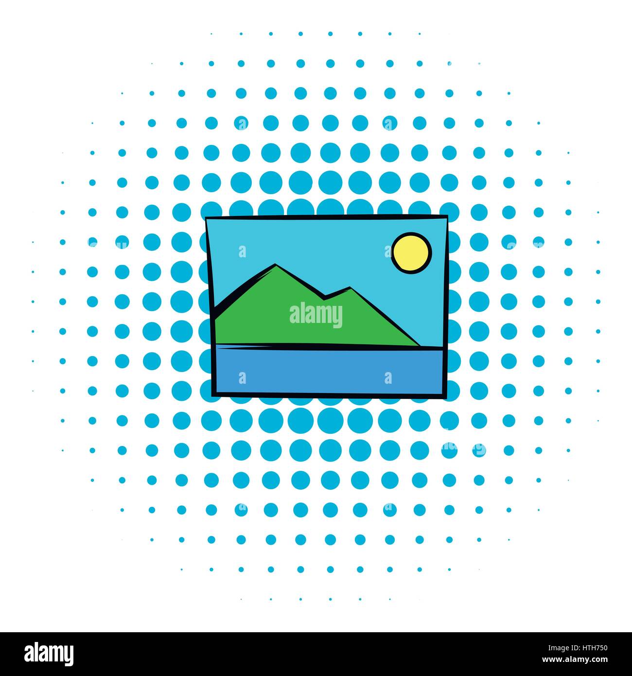 Web picture icon, comics style Stock Vector Image & Art - Alamy