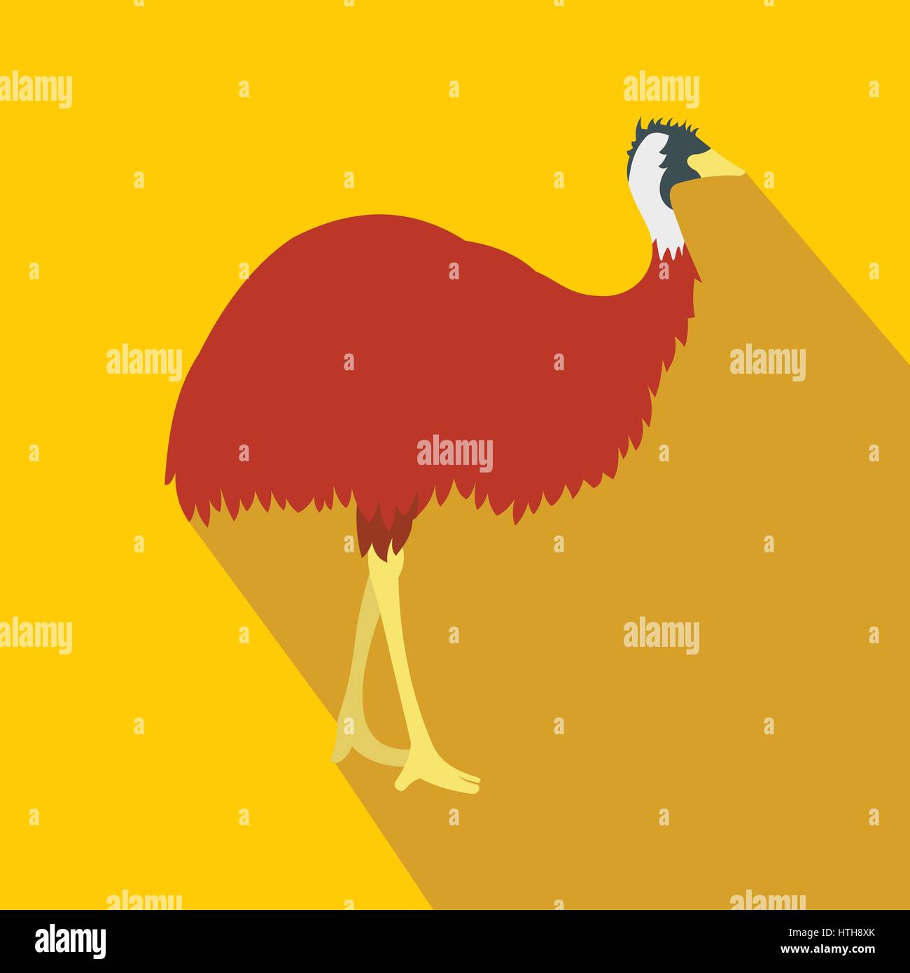 Animal native flightless Stock Vector Images - Alamy