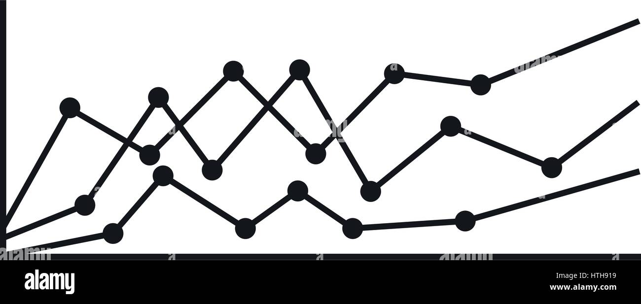 Business charts icon, simple style Stock Vector Image & Art - Alamy