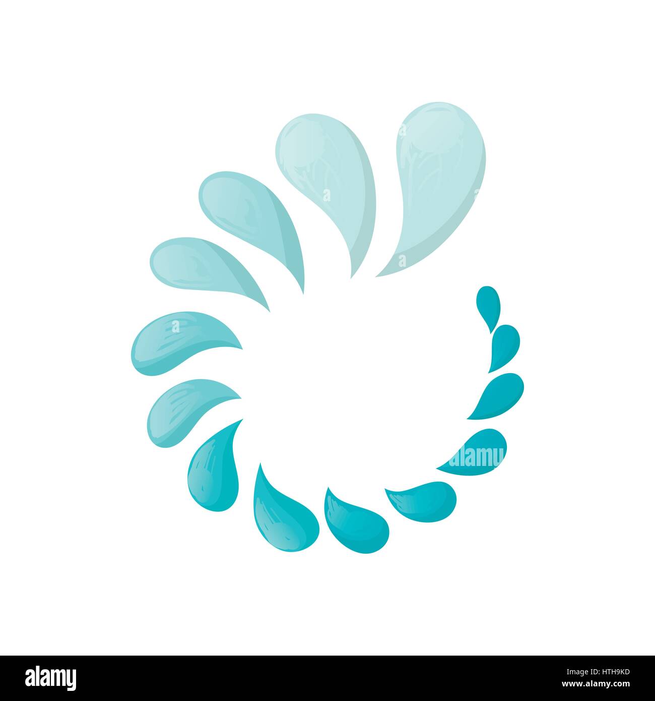 Loading process circular icon, in cartoon style Stock Vector Image ...
