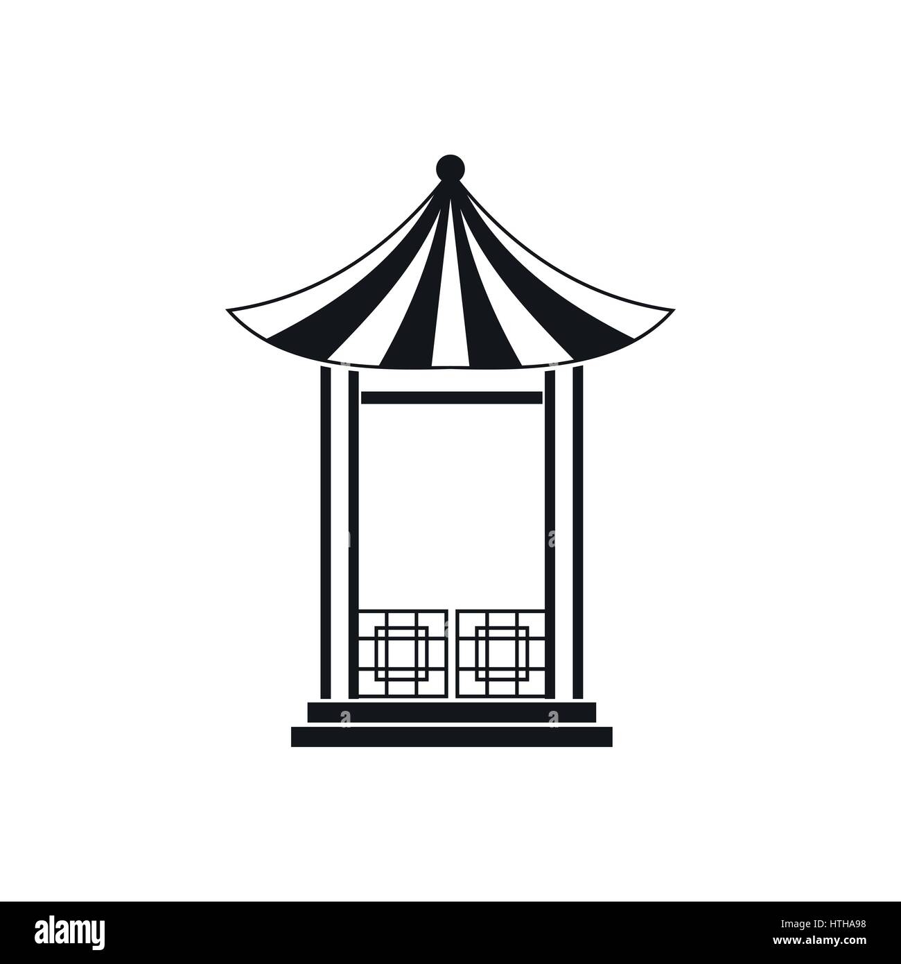 Black pavilion Cut Out Stock Images &amp; Pictures - Alamy