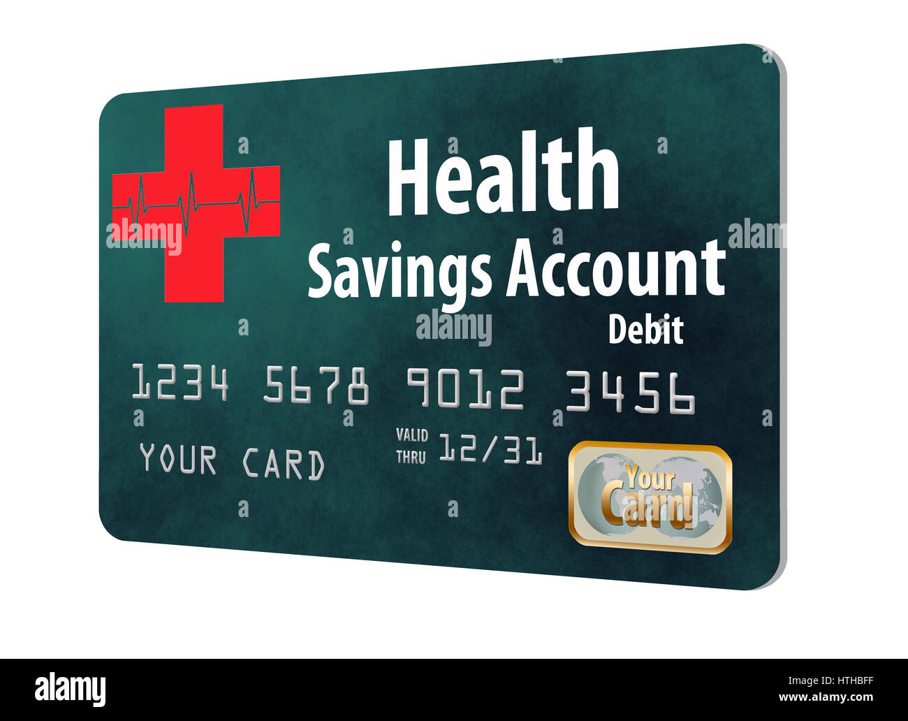 health-savings-account-debit-card-stock-photo-alamy