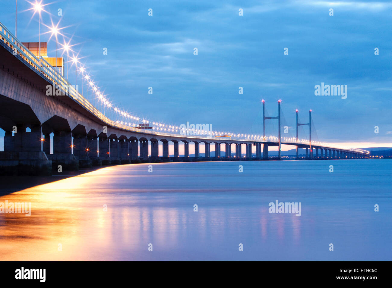The Severn Road Bridge Stock Photo Alamy
