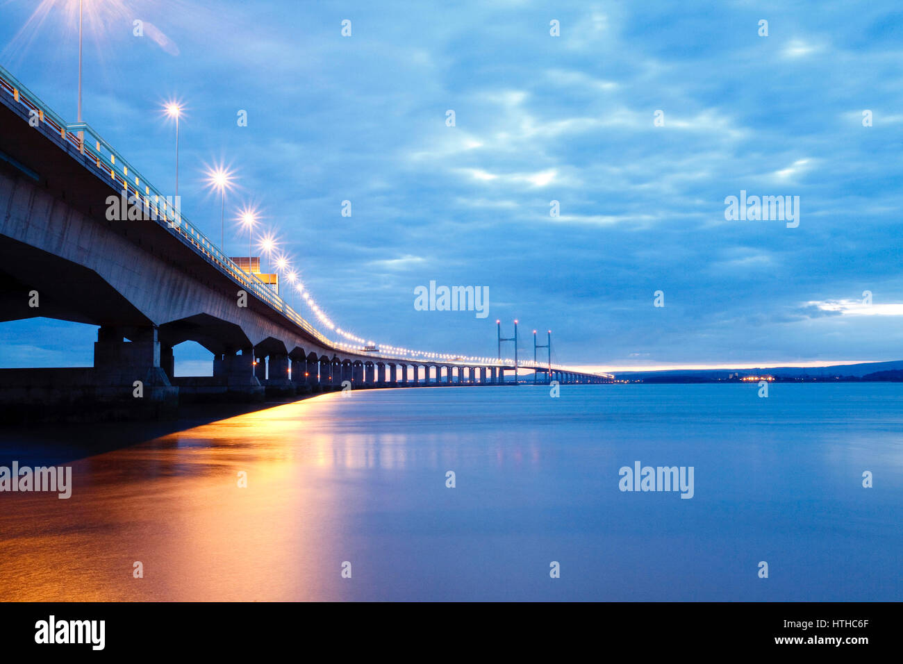 The Severn Road Bridge Stock Photo Alamy