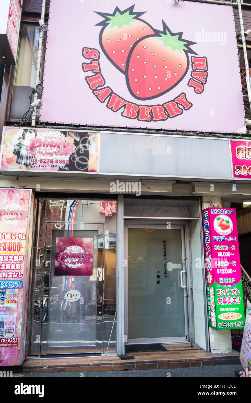 Pink salon, an establishment in which adult services are provided in