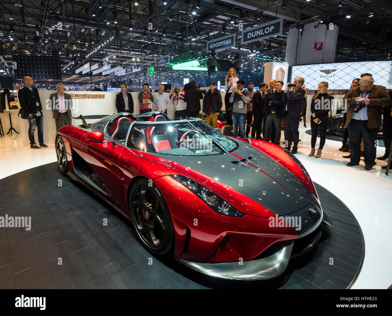 BMW 5 Series (G31) Touring car showcased at the 87th Geneva International  Motor Show. Switzerland - March 7, 2017 Stock Photo - Alamy