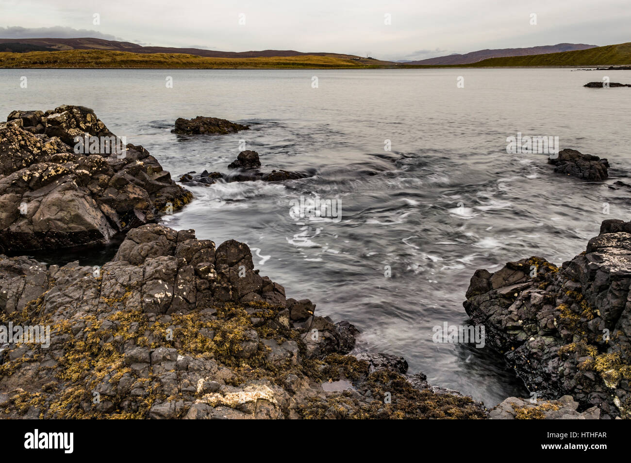 View at Gedintailor, Braes, Isle of Skye Stock Photo Alamy
