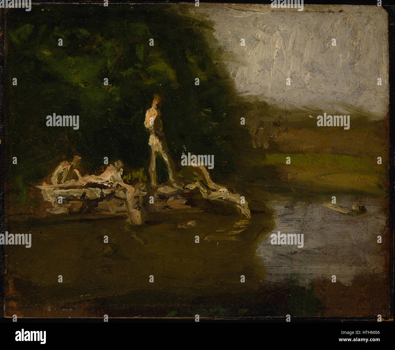 Thomas eakins swimming hi-res stock photography and images - Alamy
