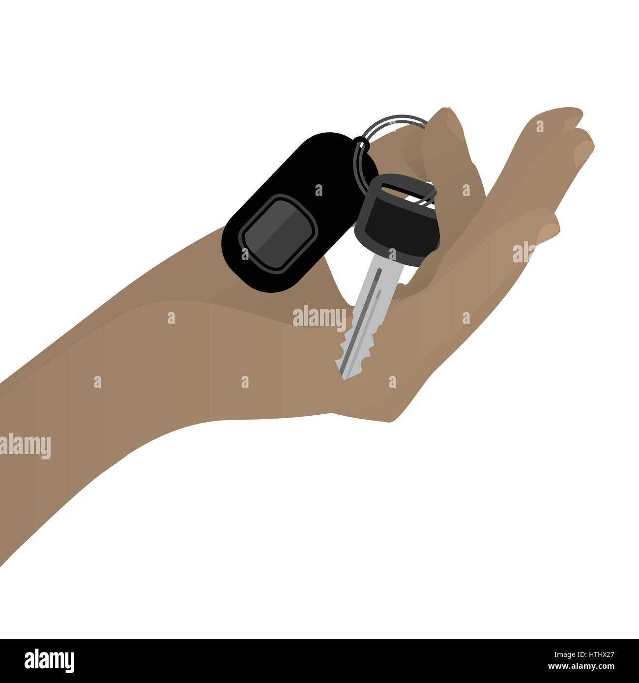 Hanging On Finger Stock Vector Images Alamy