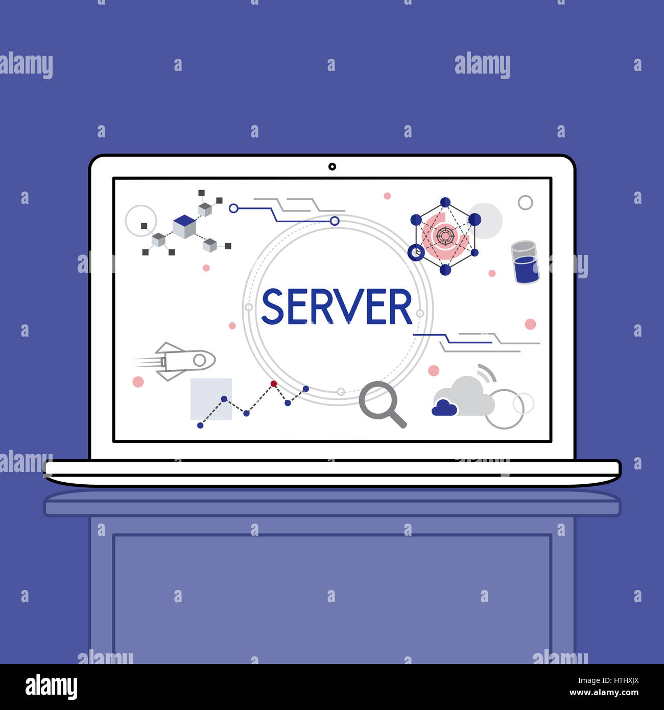 Computer Network Server System Stock Photo - Alamy