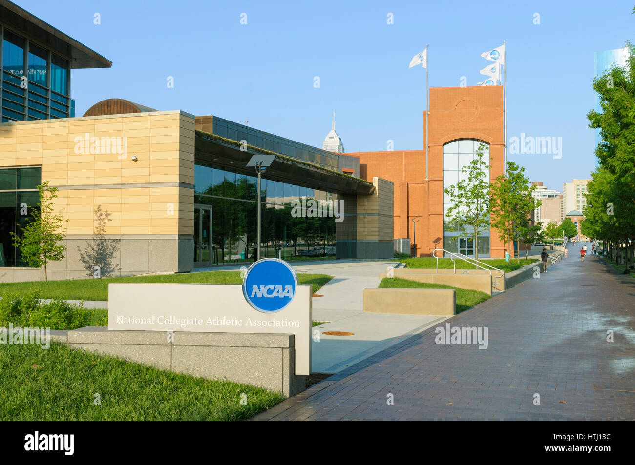 National Collegiate Athletic Association, NCAA, headquarters, Indianapolis, Indiana, USA Stock Photo