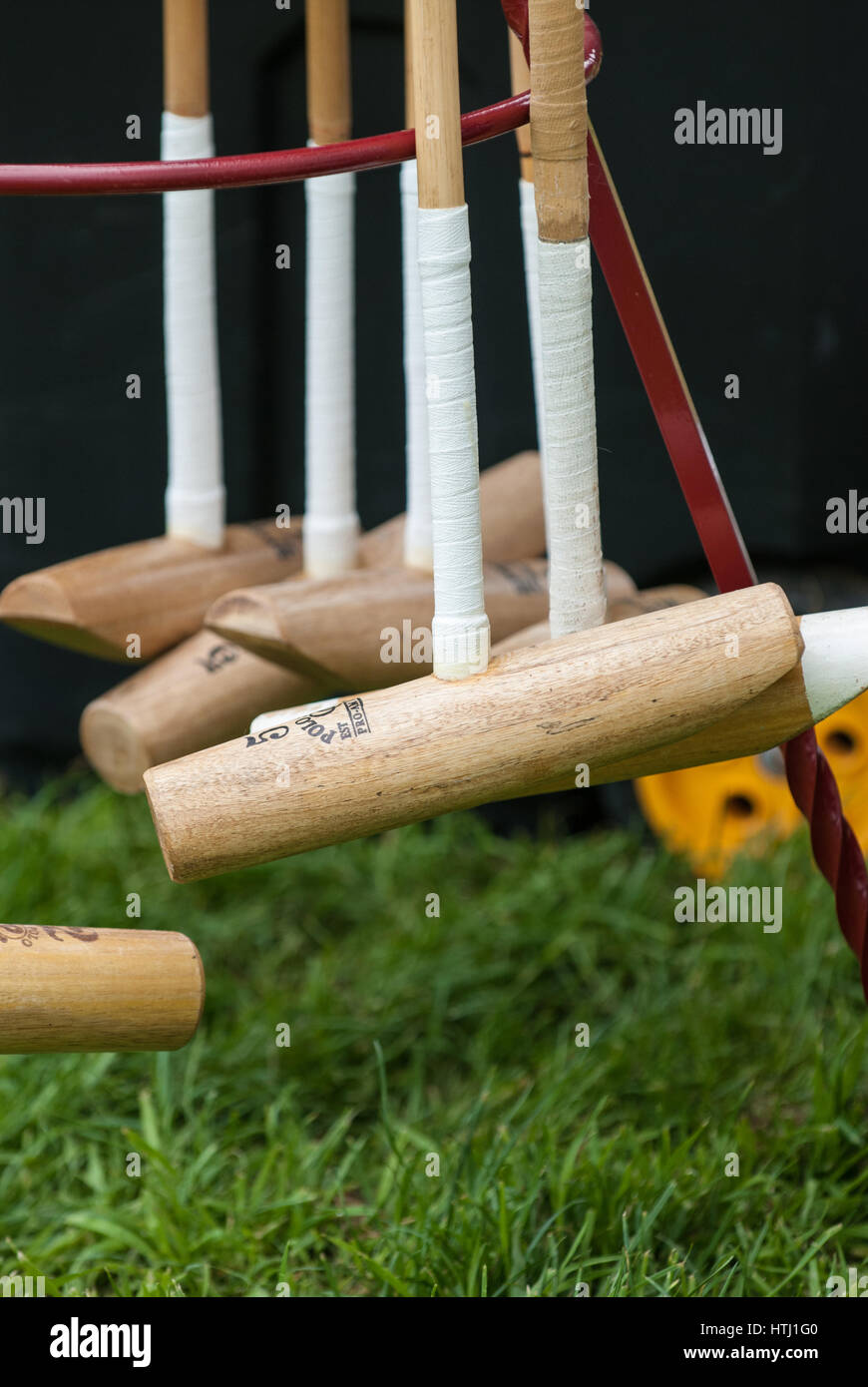 Assorted Polo equipment Stock Photo Alamy