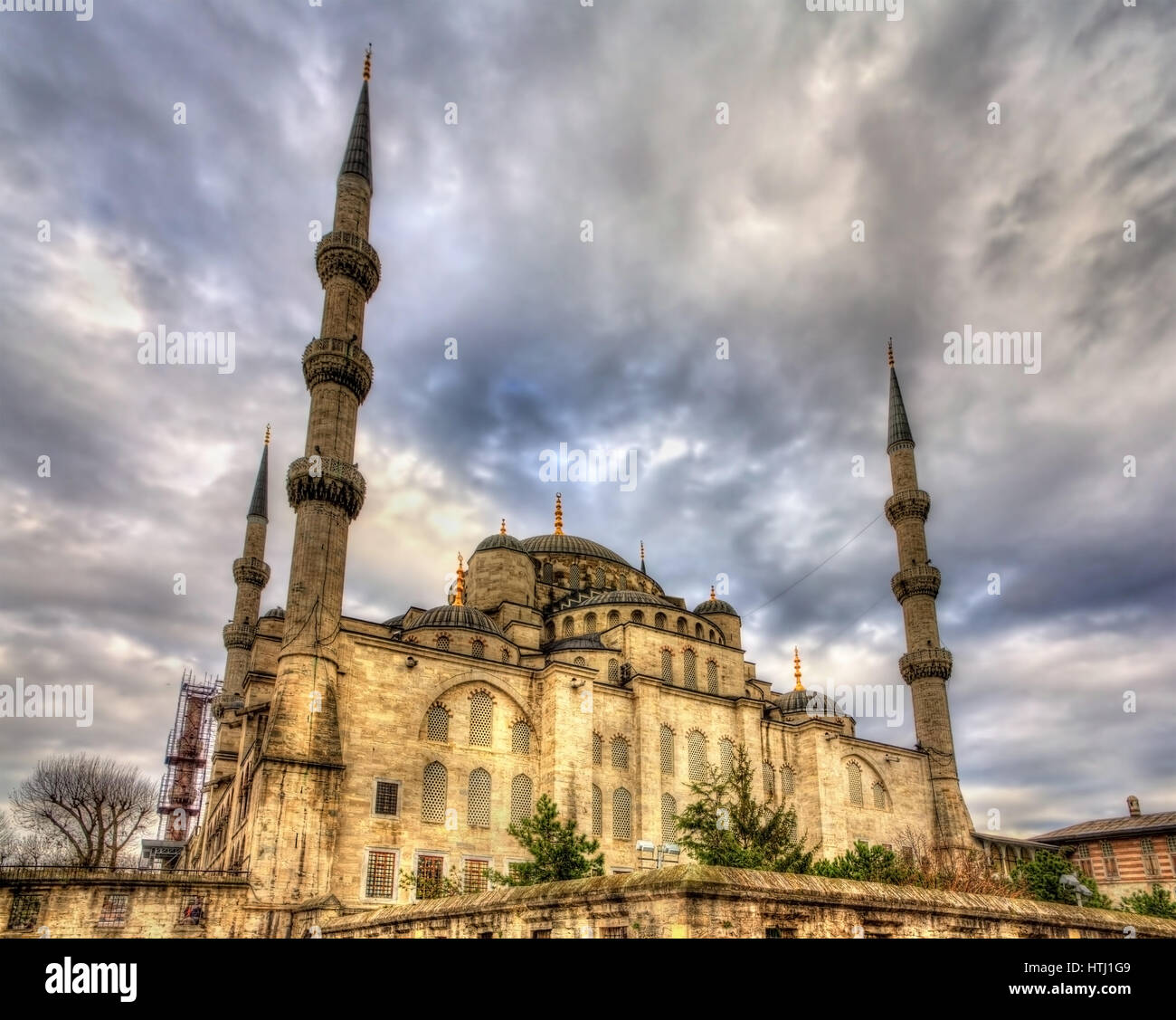 Sultan Ahmet Mosque (Blue Mosque) in Istanbul - Turkey Stock Photo - Alamy