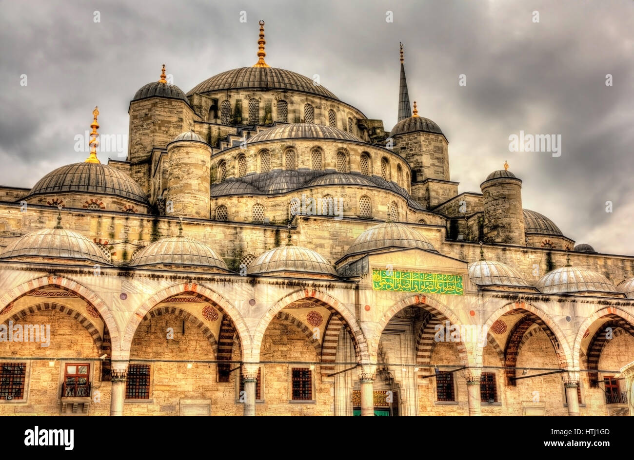 Sultan Ahmet Mosque (Blue Mosque) in Istanbul - Turkey Stock Photo - Alamy