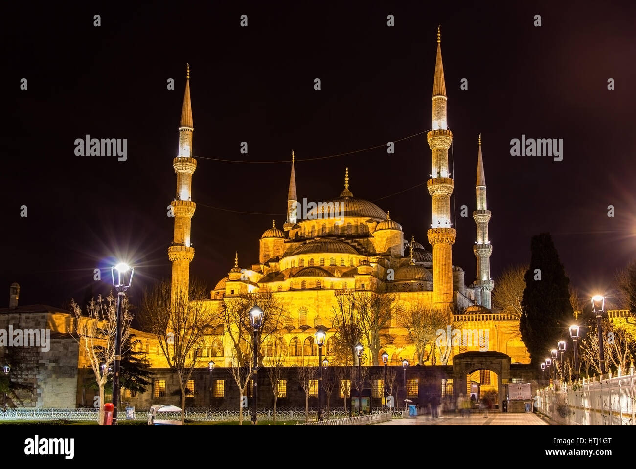Sultan Ahmet Mosque (Blue Mosque) in Istanbul - Turkey Stock Photo - Alamy