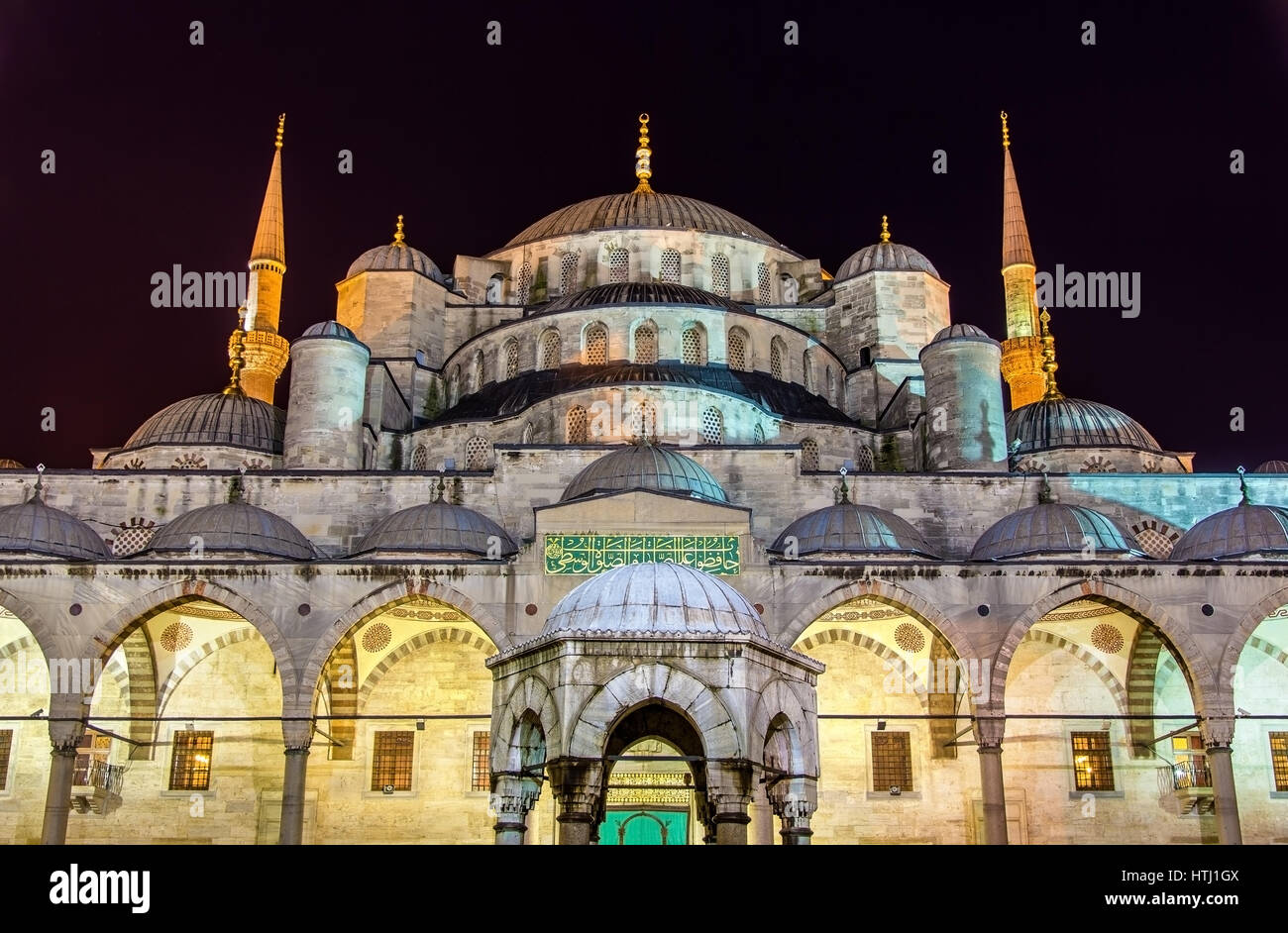 Sultan Ahmet Mosque (Blue Mosque) in Istanbul - Turkey Stock Photo - Alamy