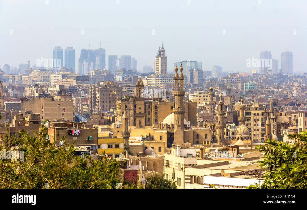 View of Islamic Cairo - Egypt Stock Photo