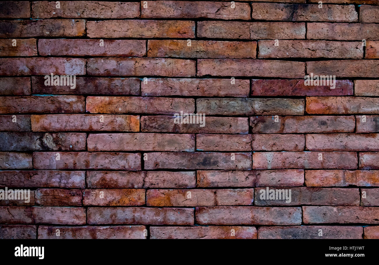 Old vintage brick wall background texture Stock Photo - Alamy