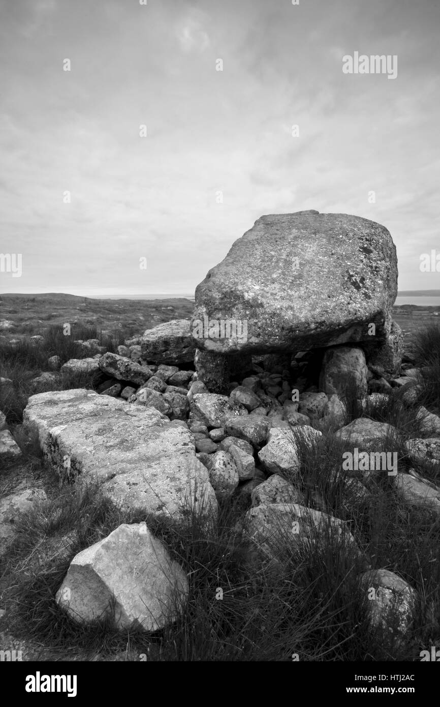 King Arthur's Stone Stock Photo