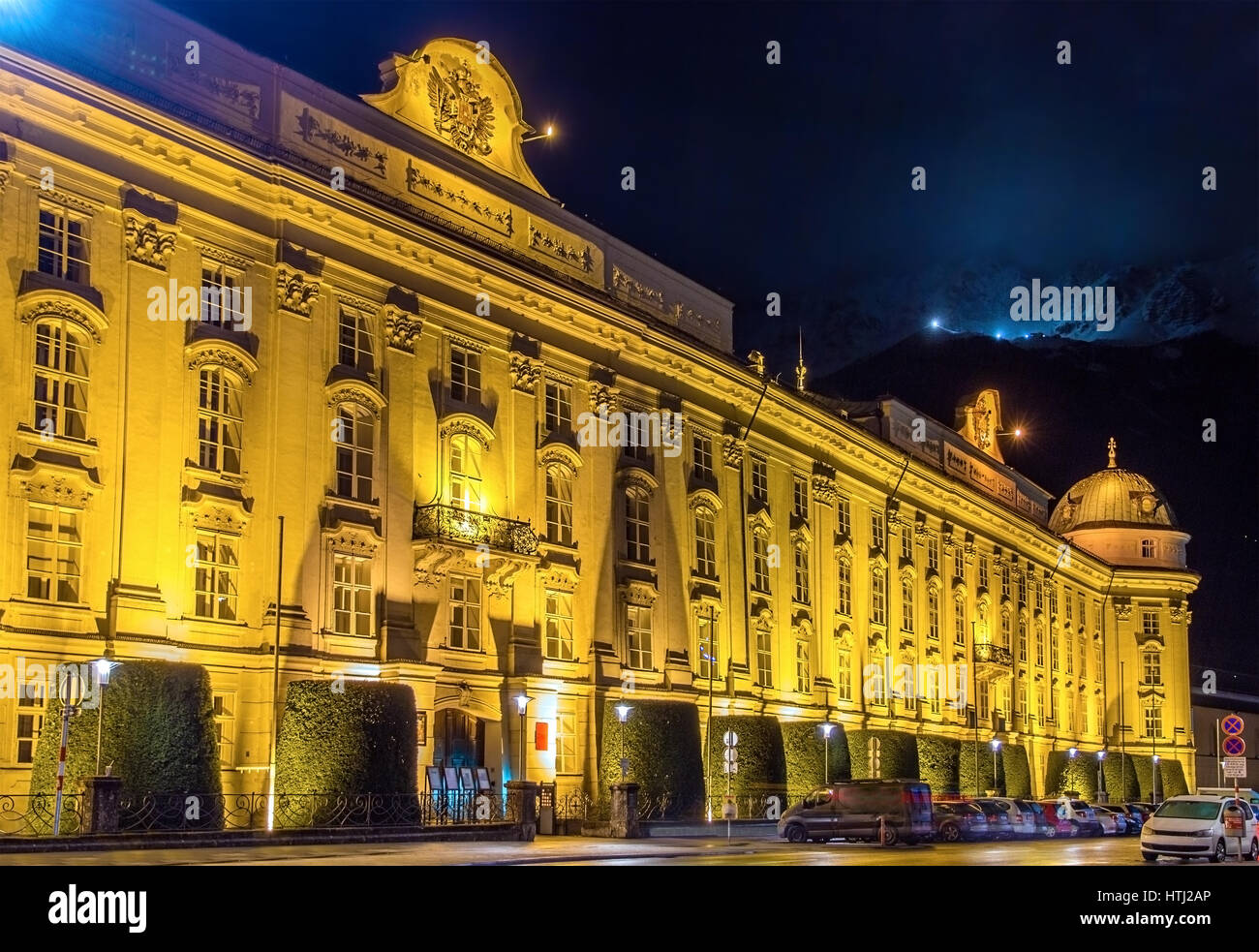 The Hofburg (Imperial Palace) in Innsbruck - Austria Stock Photo