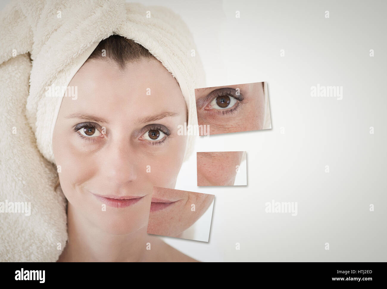 beauty concept - skin care, anti-aging procedures, rejuvenation ...