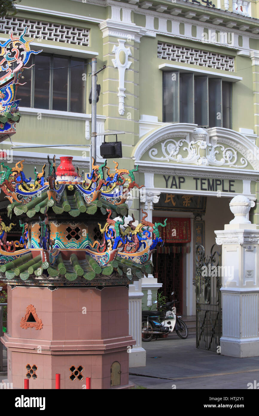 Malaysia, Penang, Georgetown, Yap Temple, chinese temple, Stock Photo