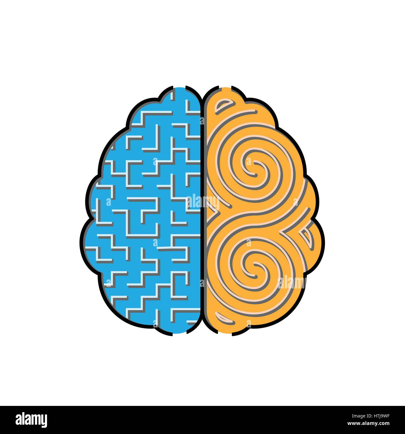 Left brain hi-res stock photography and images - Alamy
