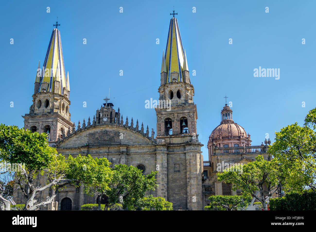 Guadalajara Cathedral - Guadalajara, Jalisco, Mexico Stock Photo