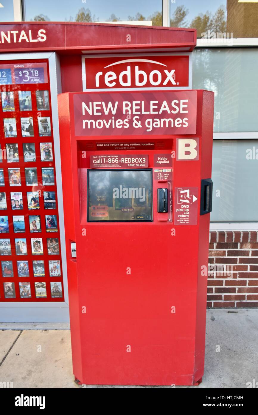 Redbox DVD rentals Stock Photo Alamy