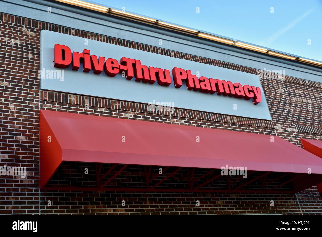 Drivethru pharmacy at a CVS Stock Photo Alamy