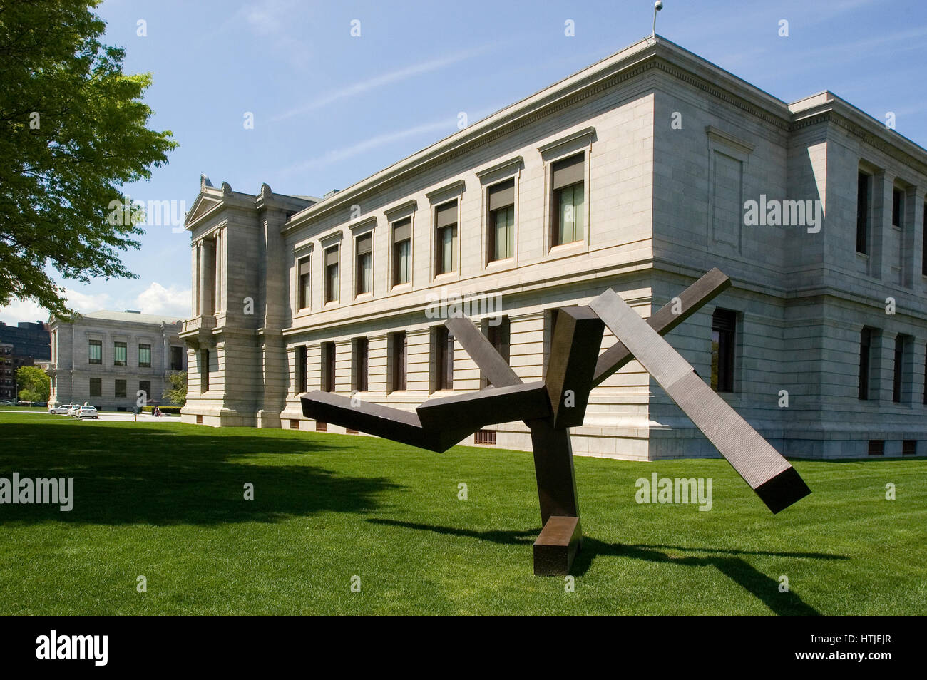 Museum of Fine Arts - Huntington Avenue, Boston, Massachusetts Stock Photo