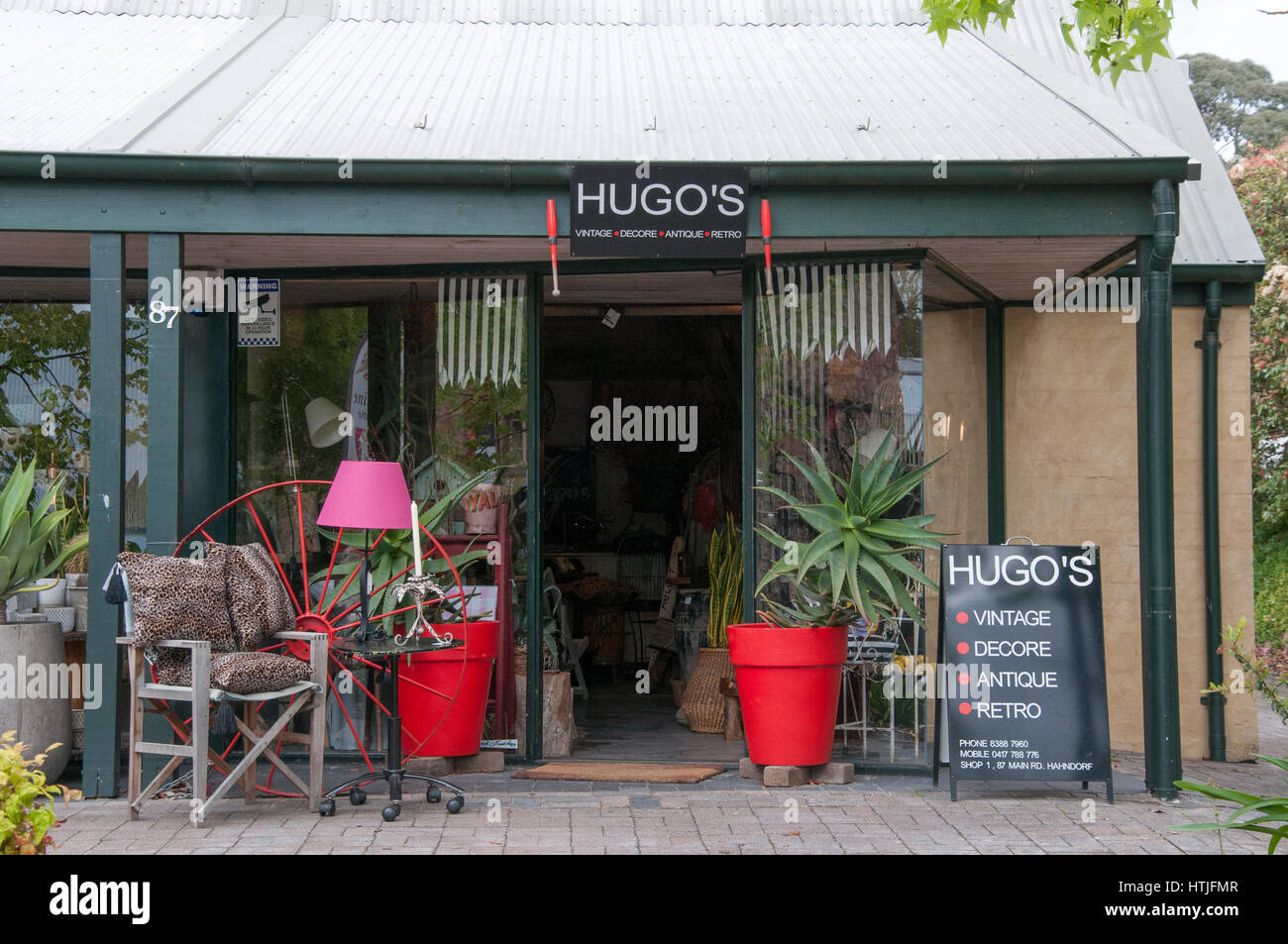 Decorator store at Hahndorf, South Australia Stock Photo