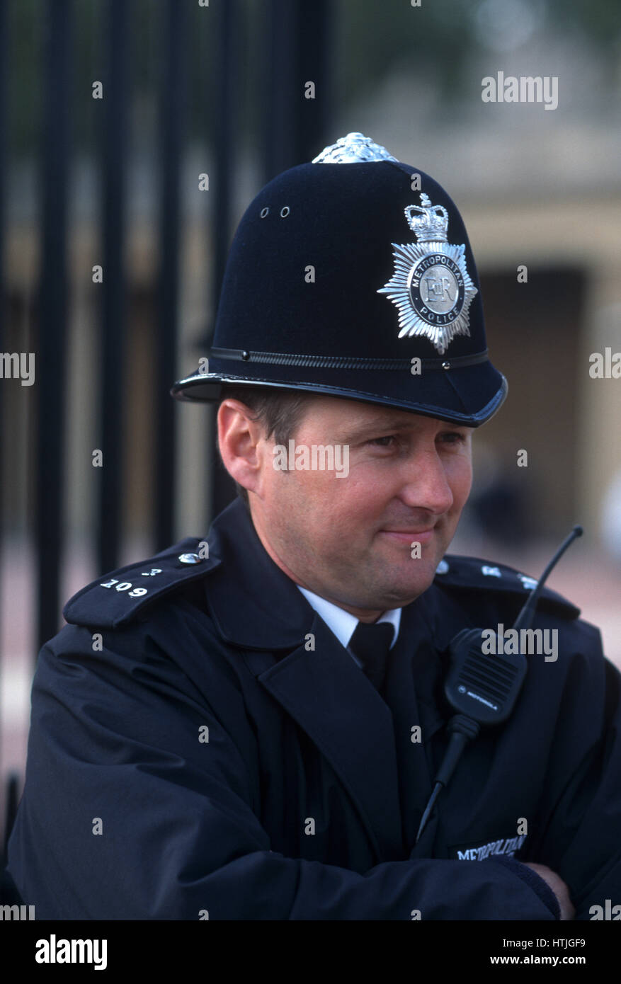 Bobby at Buckingham Palace Stock Photo