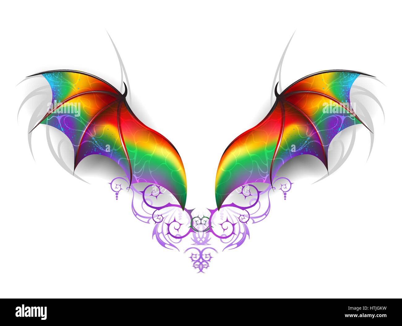 Rainbow dragon hi-res stock photography and images - Alamy