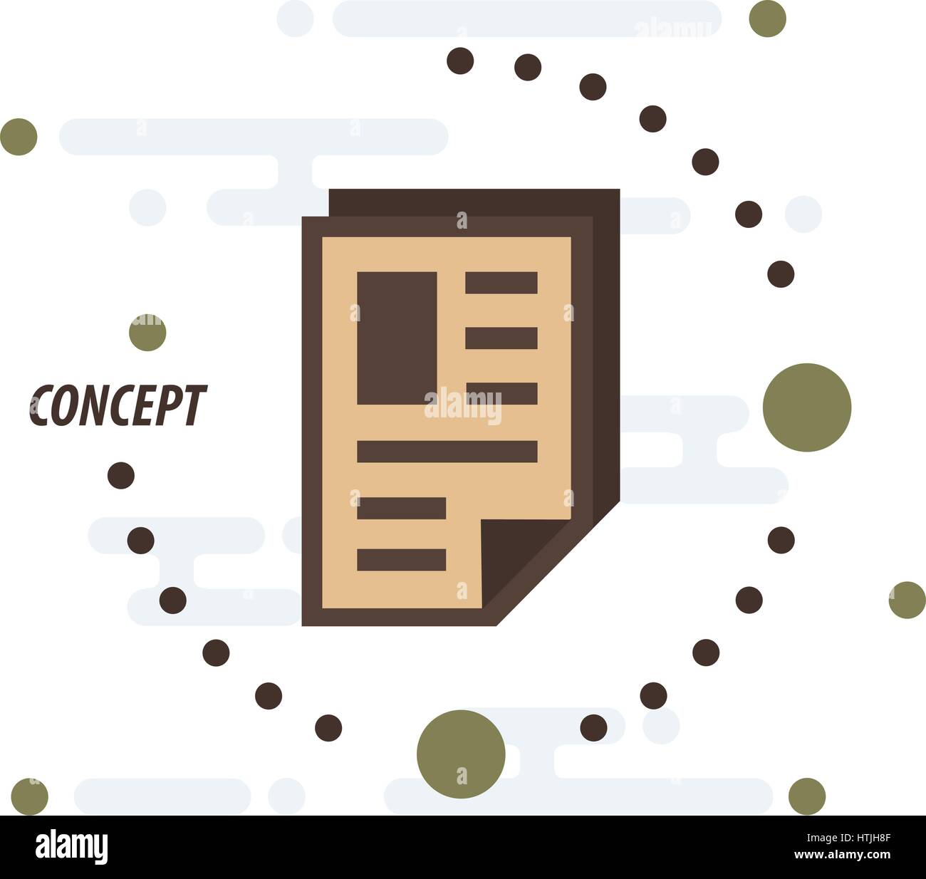 paper concept vector brown Stock Vector Image & Art - Alamy