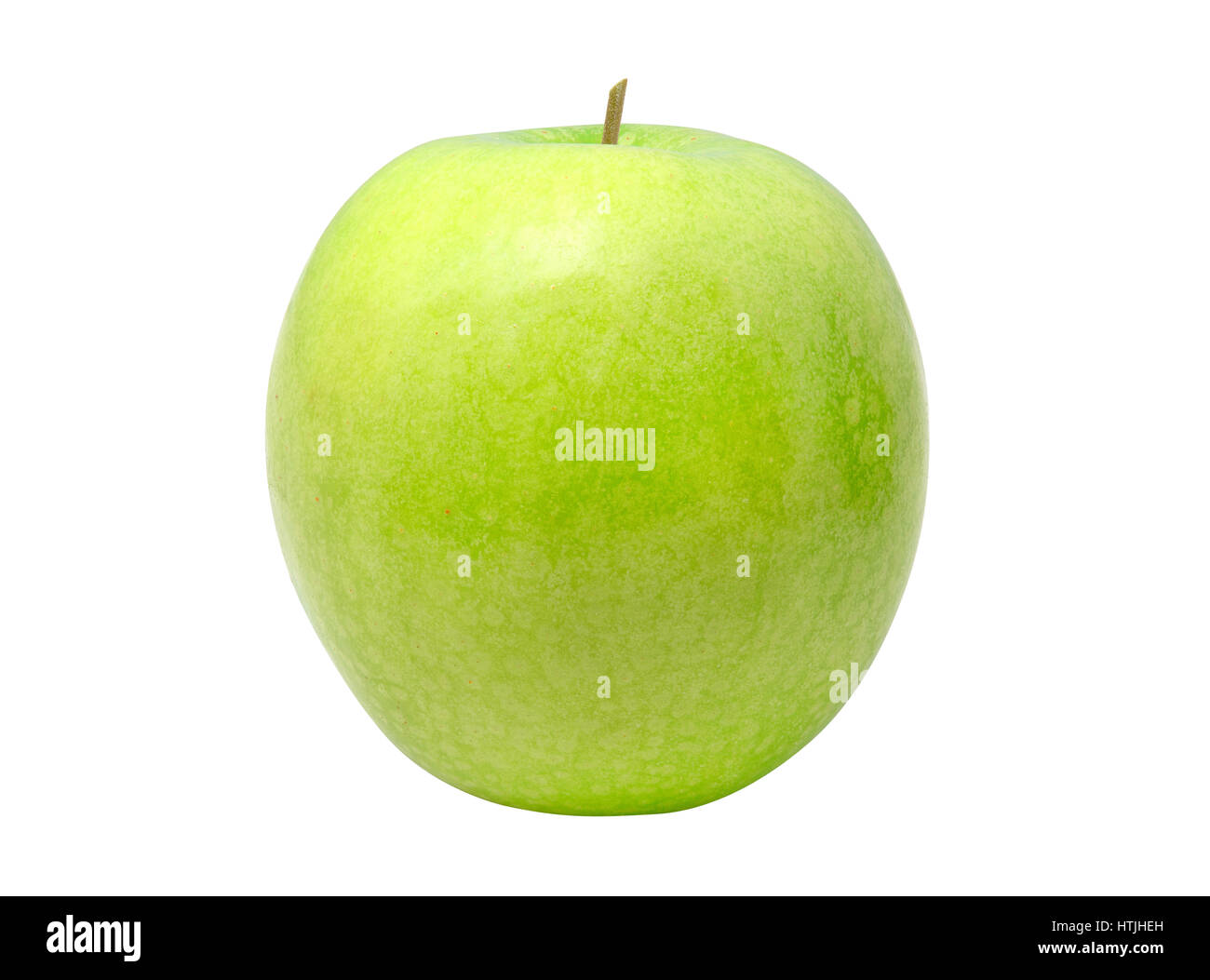 Green apple isolated on white with clipping path Stock Photo - Alamy